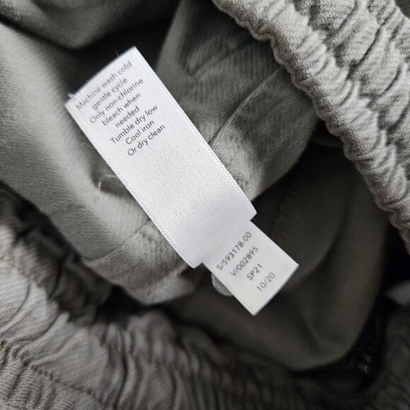 Athleta Pants Womens 4 Green Camo Printed Farallon Joggers Stretch Activewear - Picture 5 of 10